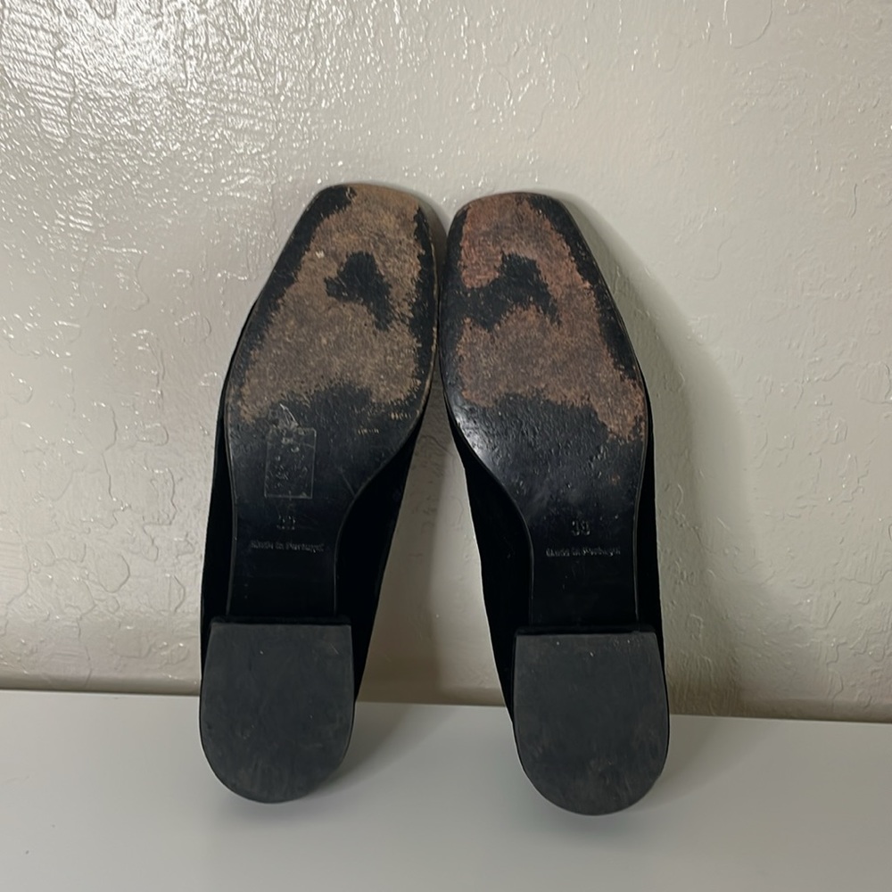 COS Black Velvet Women's Shoes - Picture 10 of 12